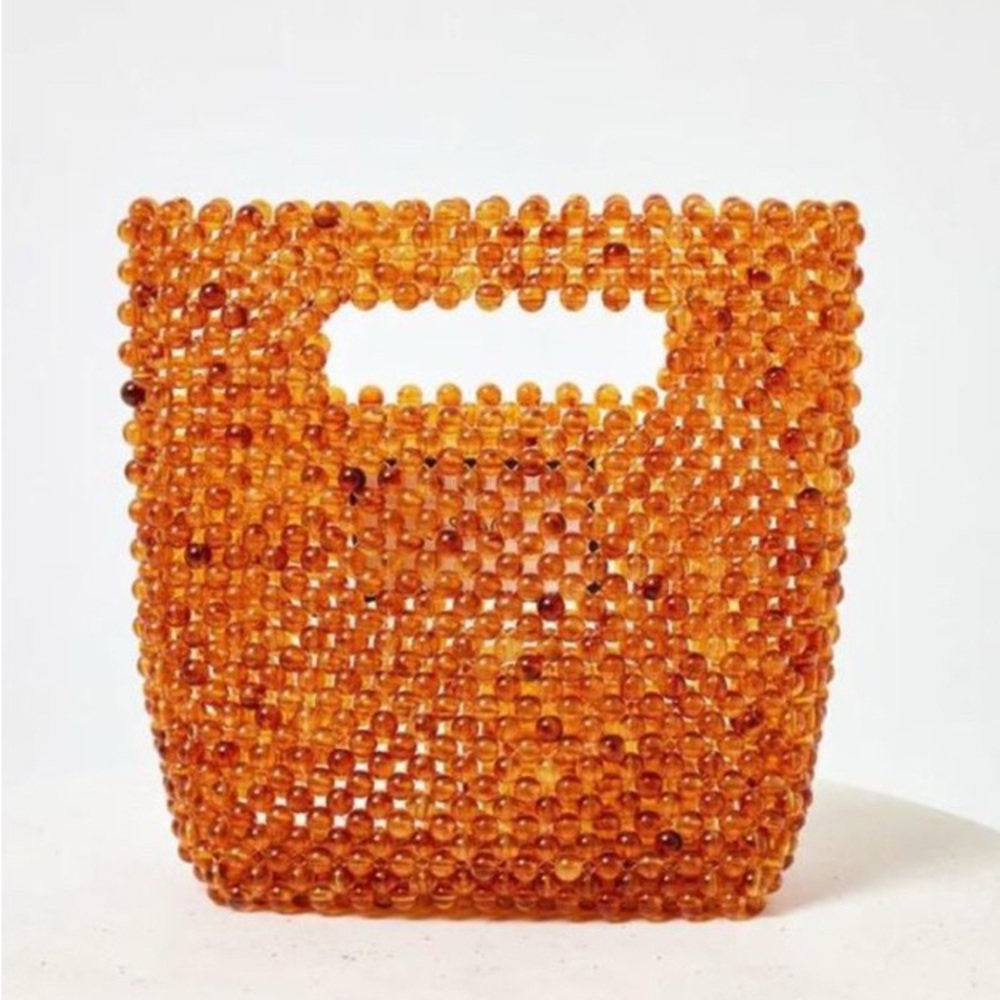 L*Space Amber Beaded Mini Handbag